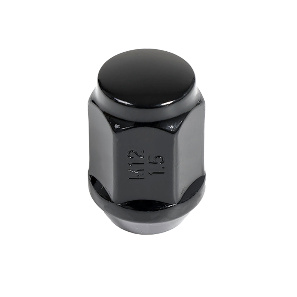 Wheel Nut Set (20+1 pcs) — Acorn in Gloss Black (21mm) | Dialyn