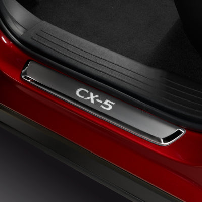 Rear trim plate without illumination