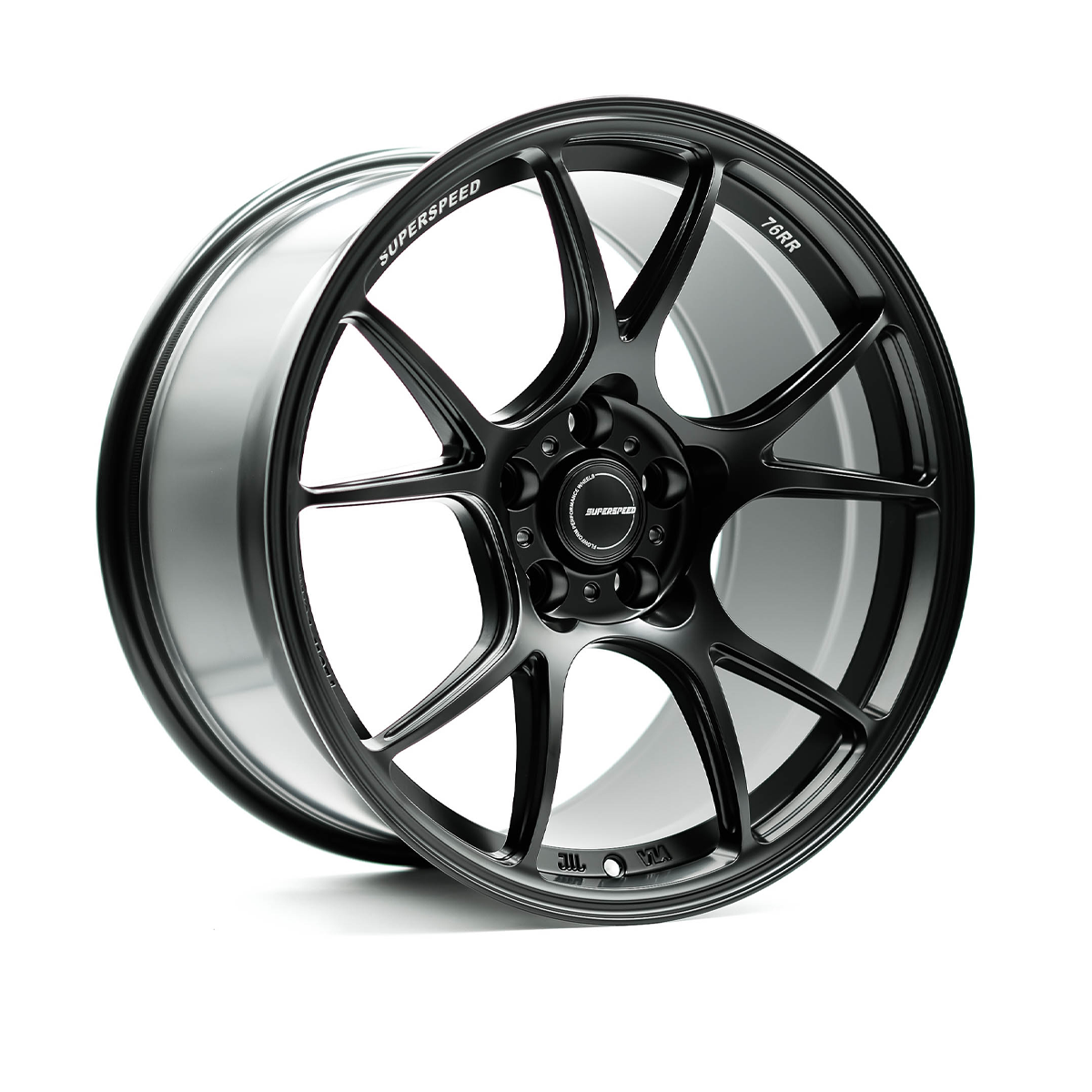 Superspeed FlowForm 76RR Alloy Wheel (Matte Black) — 18"