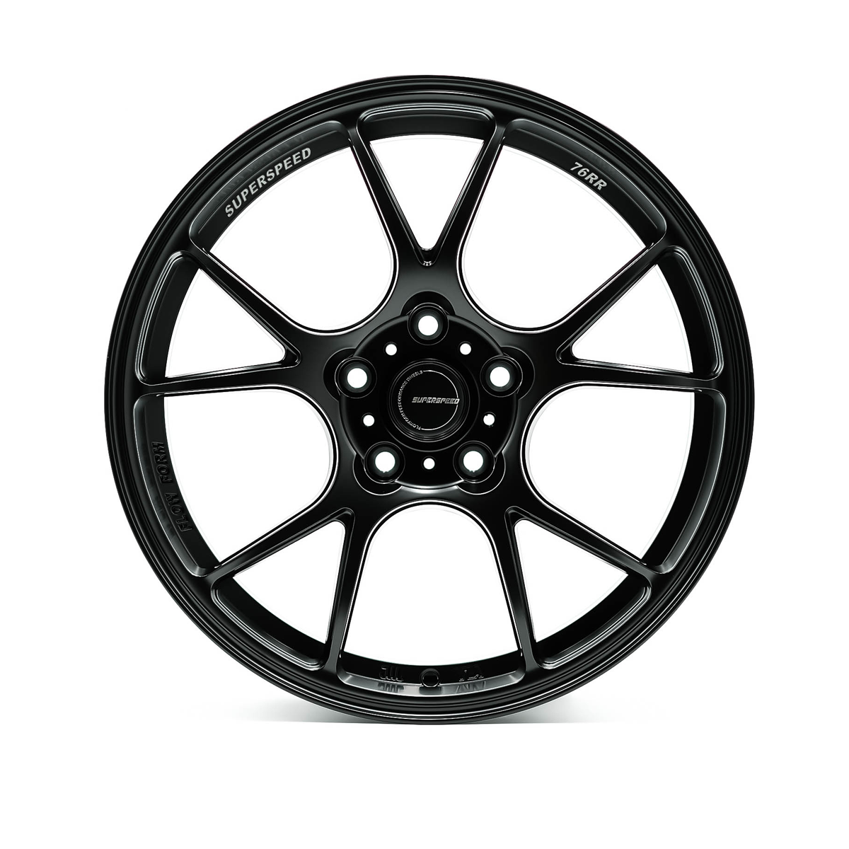 Superspeed FlowForm 76RR Alloy Wheel (Matte Black) — 18"
