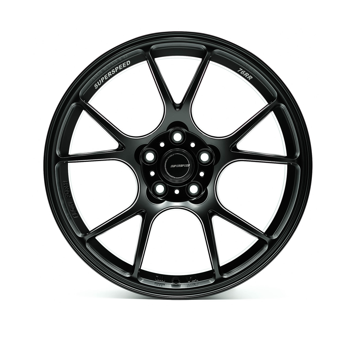 Superspeed FlowForm 76RR Alloy Wheel (Matte Black) — 18"