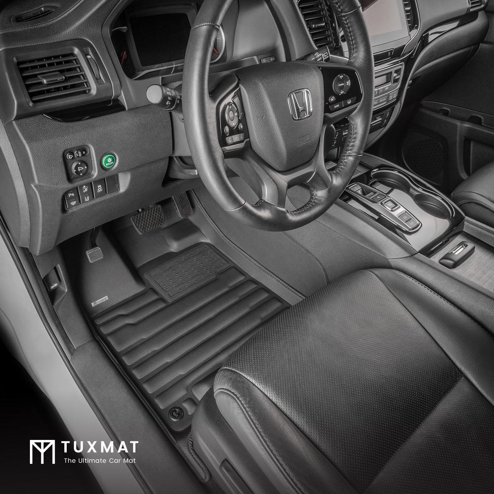 TuxMat Floor Mats (1st, 2nd & 3rd Rows) | Honda Pilot (2016-2022)
