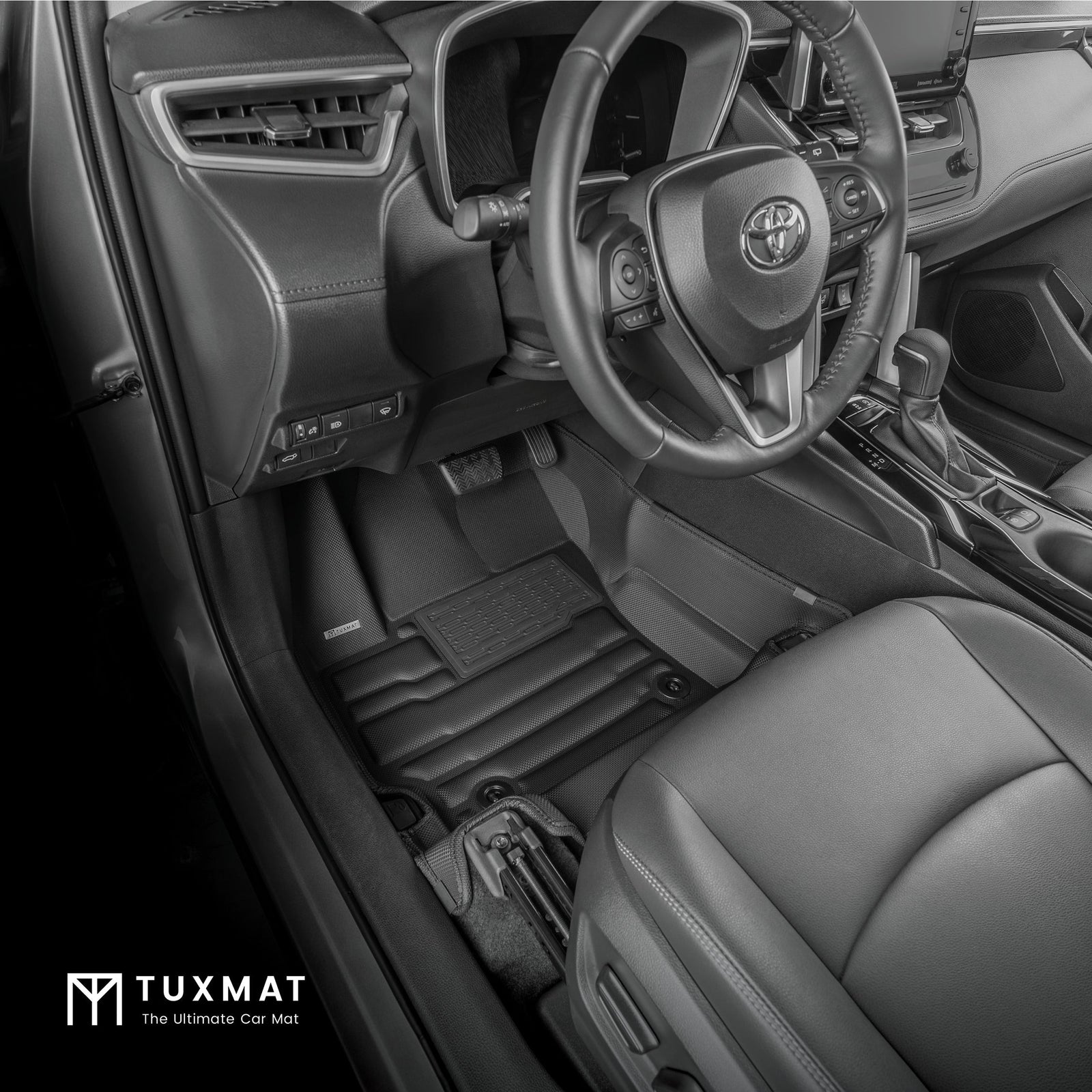 TuxMat Floor Mats (Front & Rear) | Toyota Corolla Cross (2022-2024)