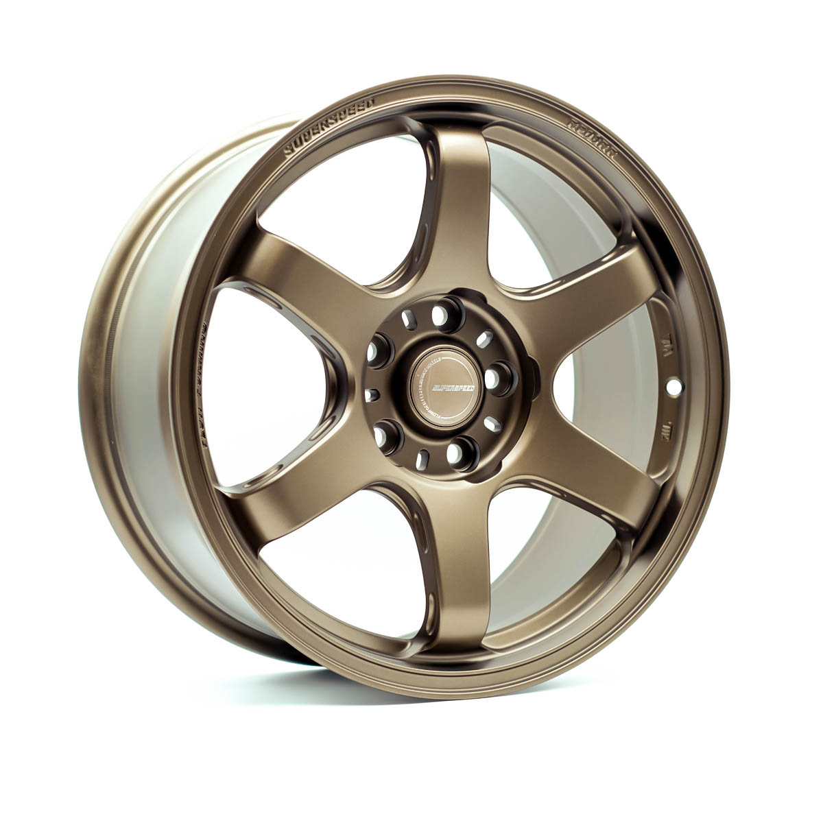 Superspeed FlowForm RF06RR Satin Bronze 17"×8.0", +35mm