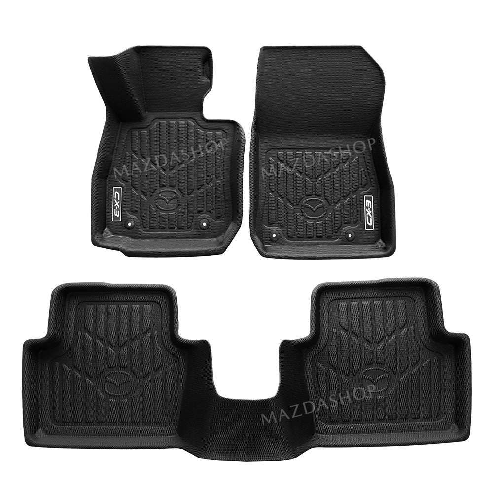 Premium Floor Liners (Front & Rear) | Mazda CX-3 (2016-2022)