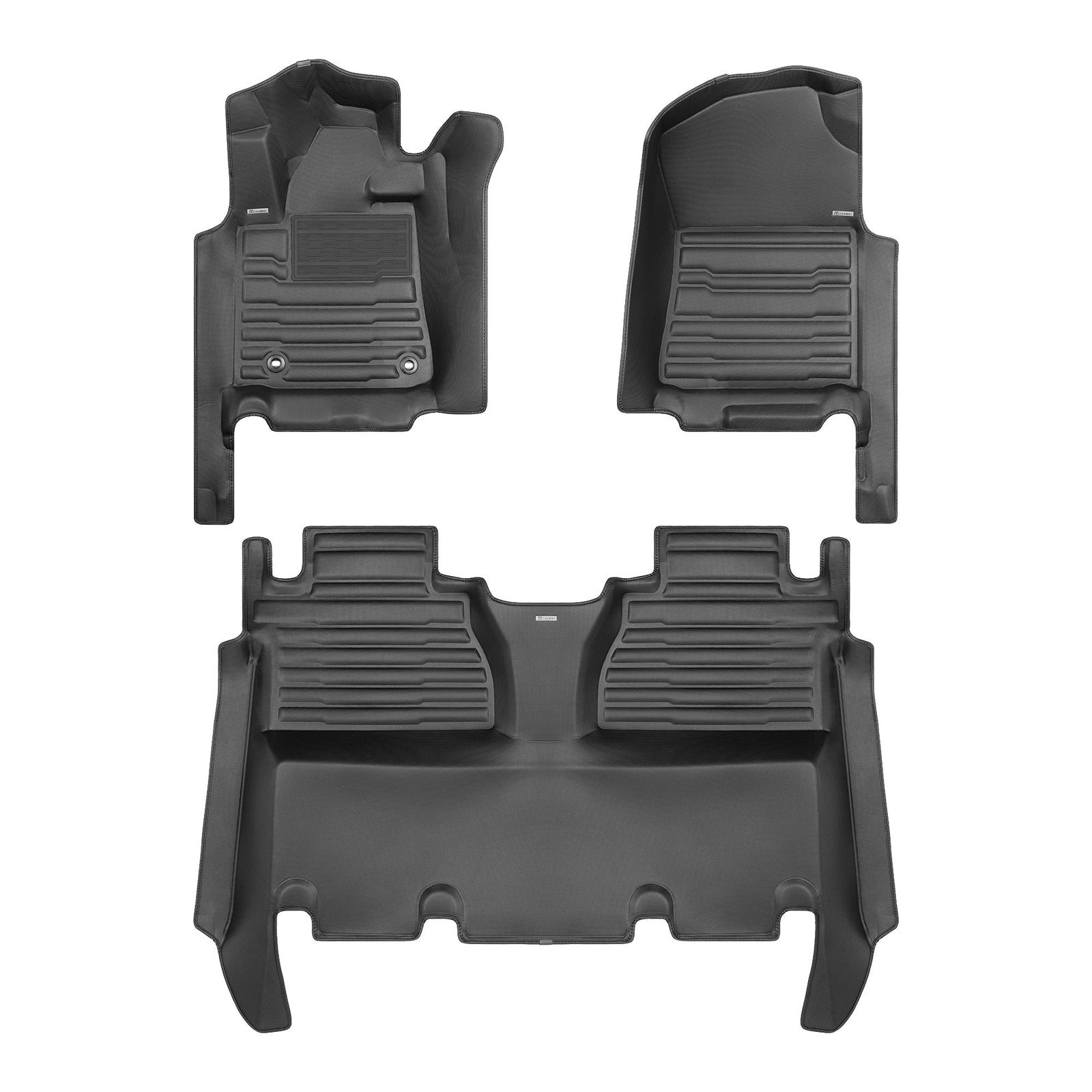 TuxMat Floor Mats (Front & Rear) | Toyota Tundra CrewMax (2014-2021)