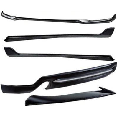 Aero Kit - Full Package (Jet Black & Silver) | Mazda3 Hatchback (2017-2018)