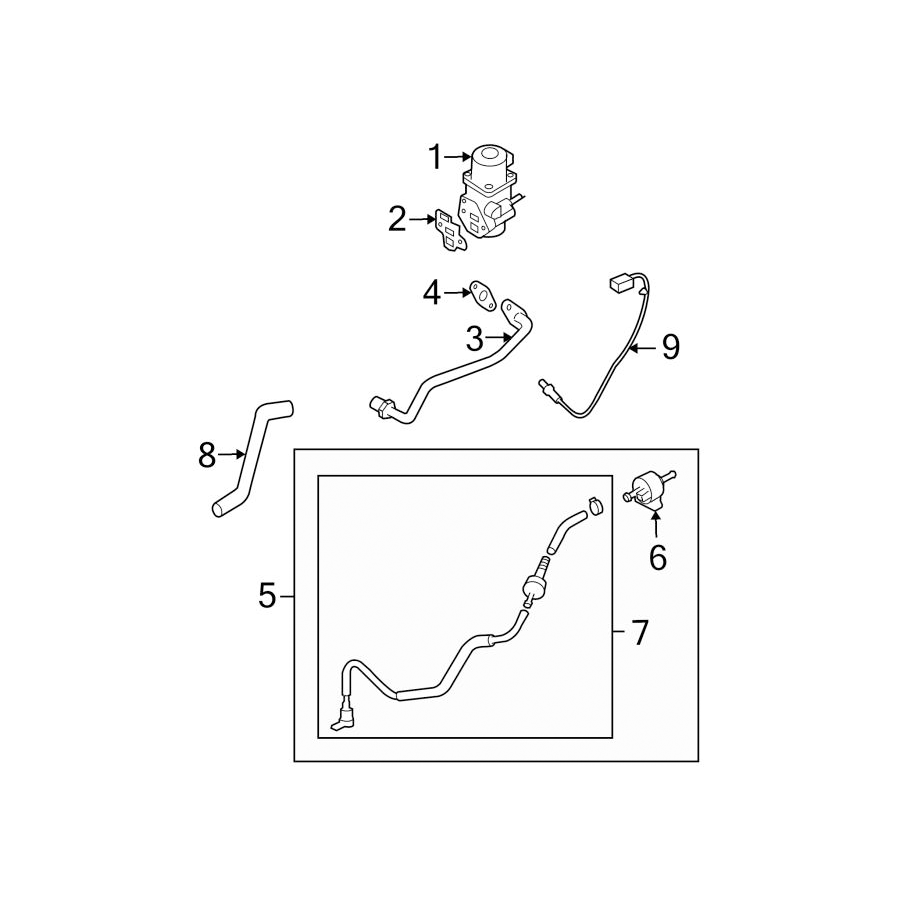 EGR (Exhaust Gas Recirculation) Valve | Mazdaspeed3 (2007-2013)