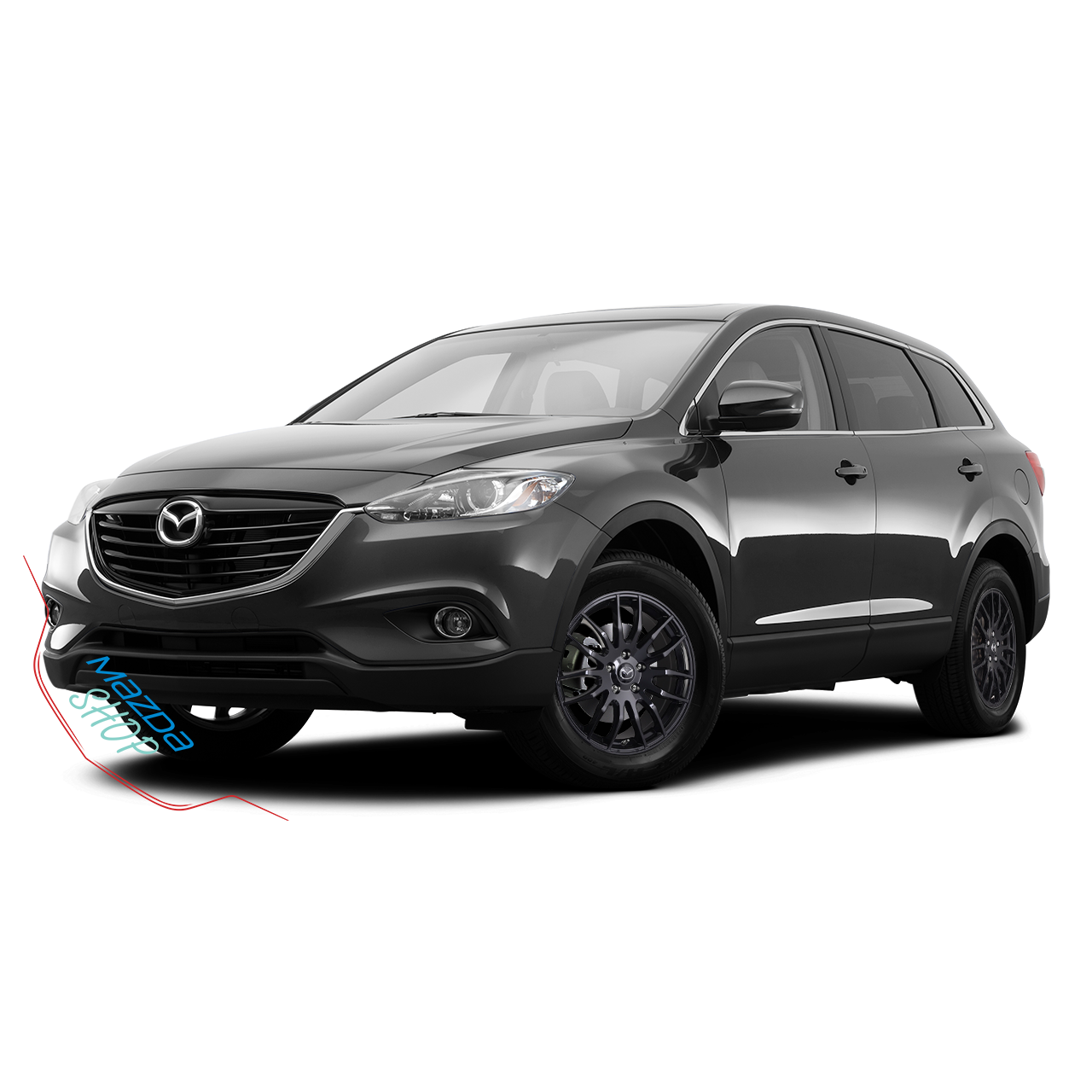 Mazda M002 Alloy Rims (Gloss Black) - 17" | WHILE SUPPLIES LAST