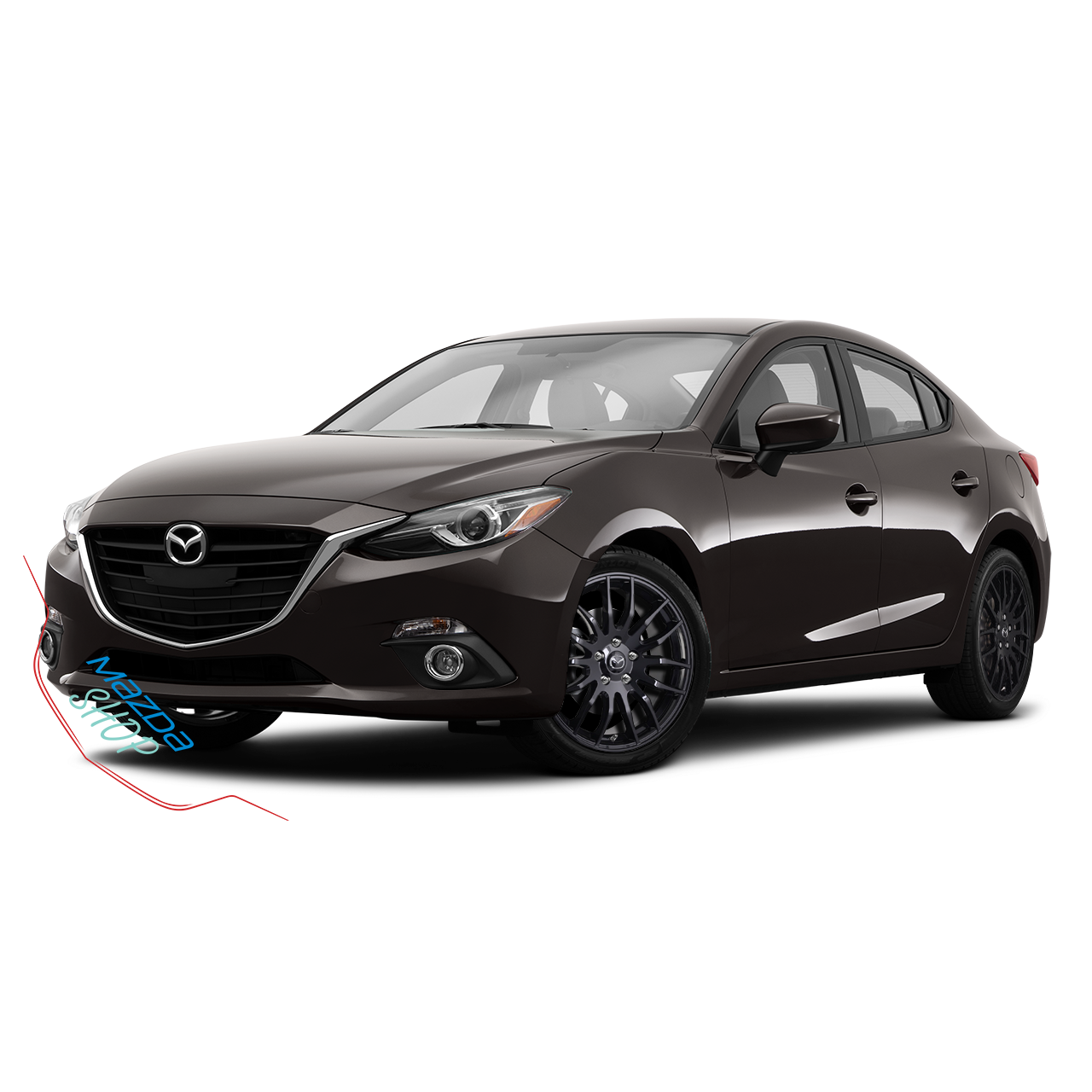 Mazda M002 Alloy Rims (Gloss Black) - 17" | WHILE SUPPLIES LAST