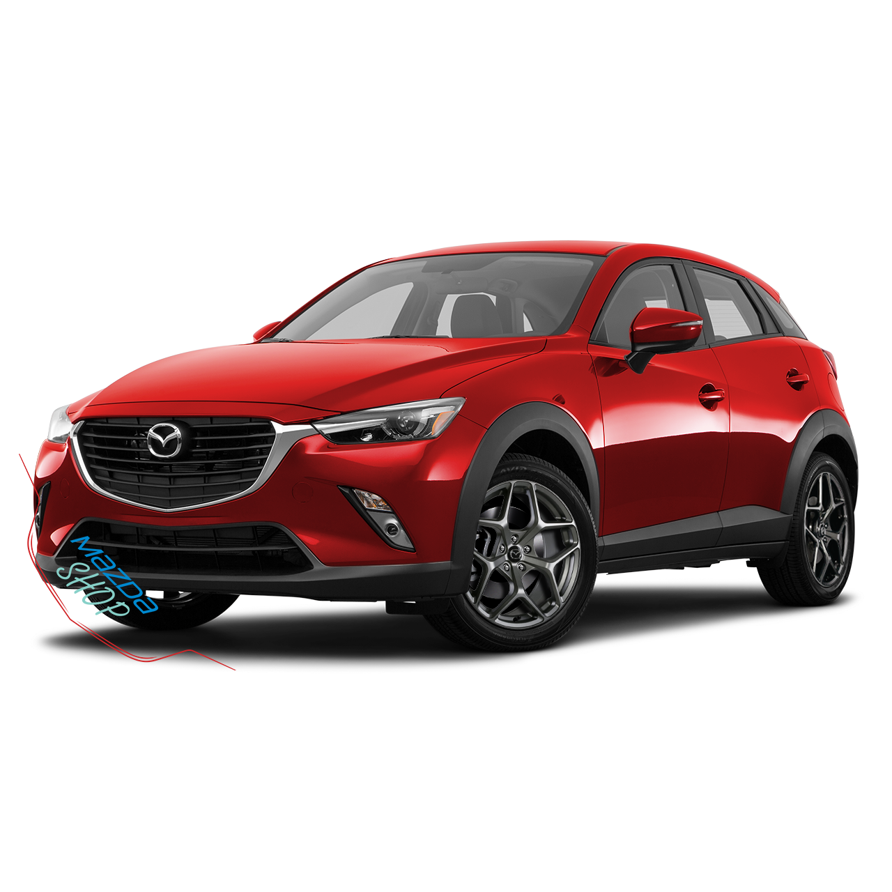 Mazda M012 Alloy Wheel (Matte Gunmetal) - 16"/17"/18"/20"