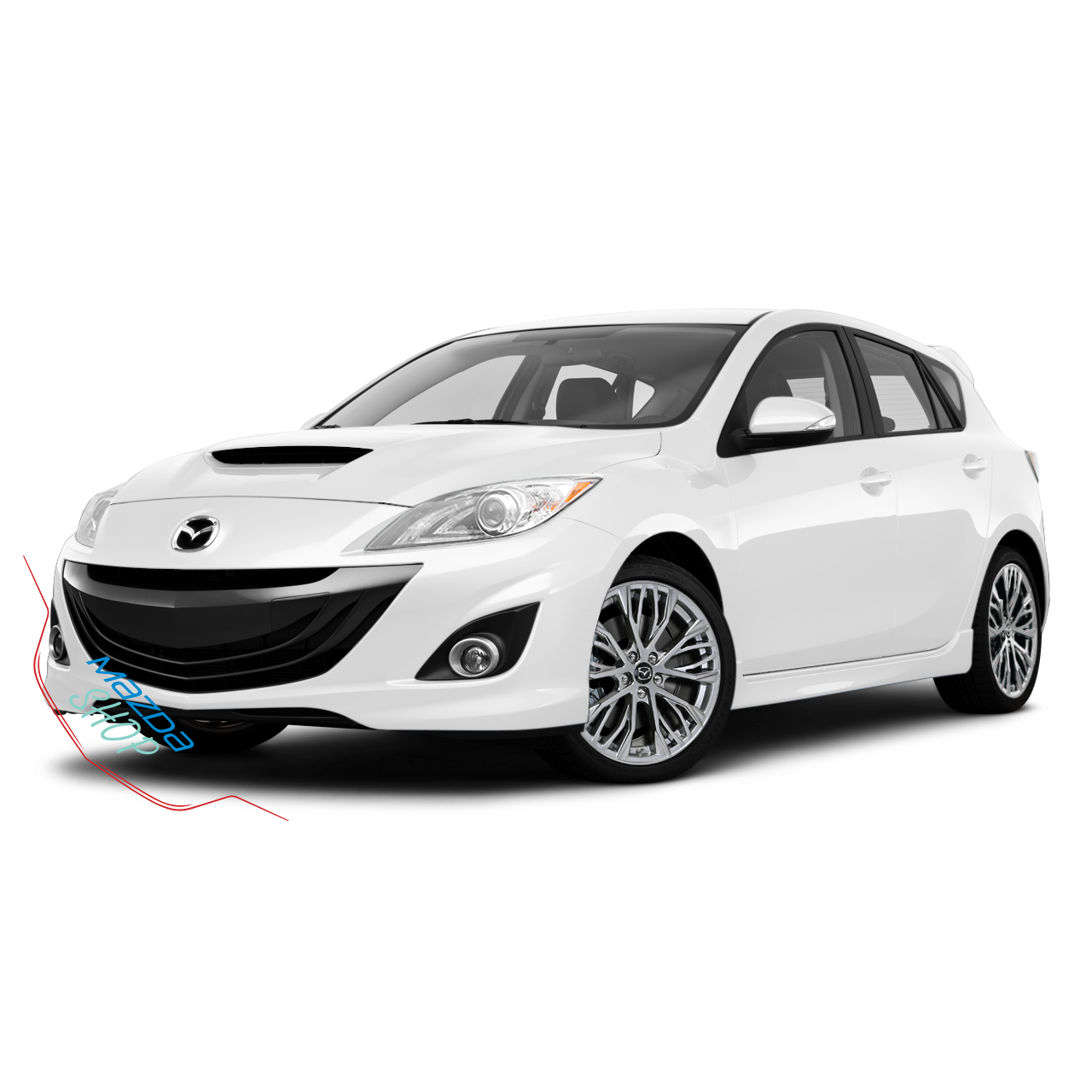 Mazda M014 Alloy Wheel (Hyper Silver Dark) - 18"/19"