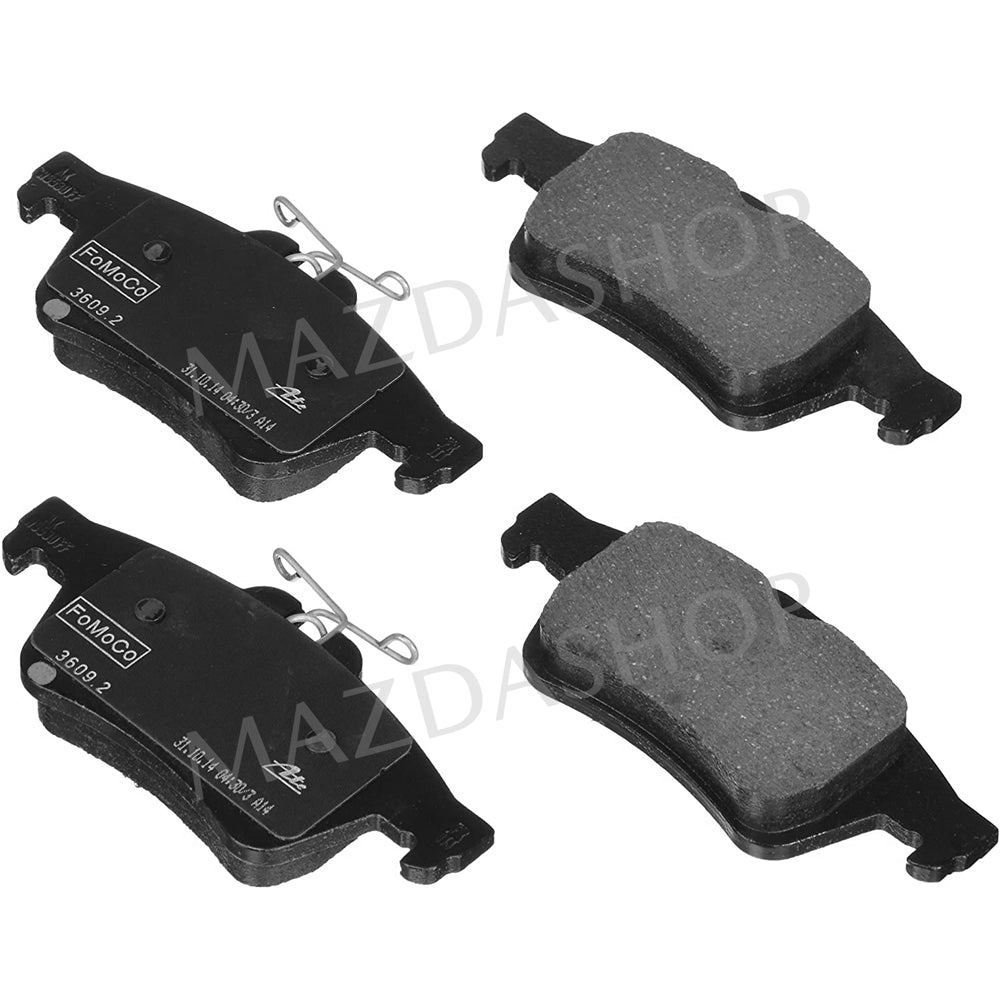 Rear Brake Package: Pads, Rotors | Mazda3 Sedan, Hatchback & Mazdaspeed3 (2010-2013)
