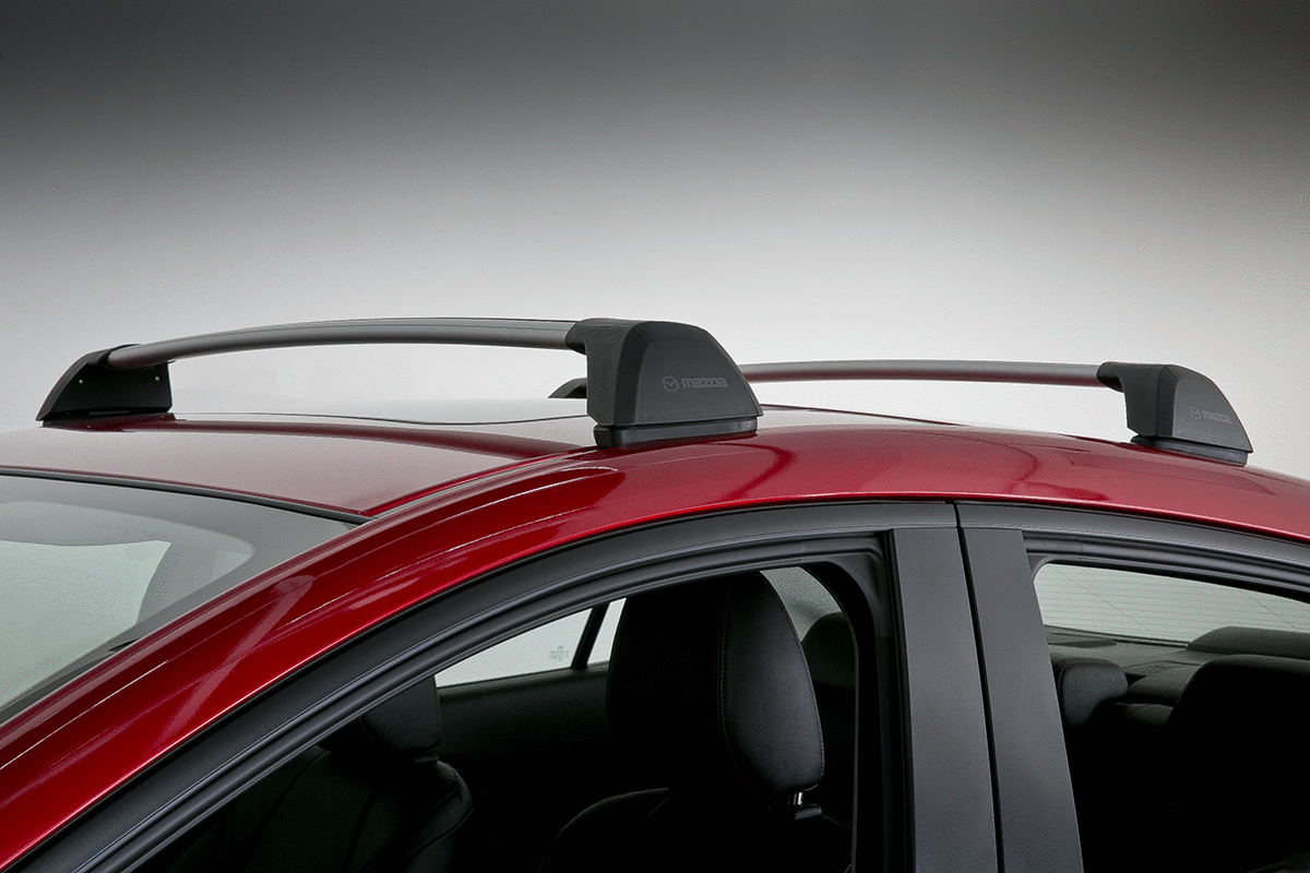 Roof Rack System: Crossbars & Roof Mouldings | Mazda3 Sedan (2014-2018)