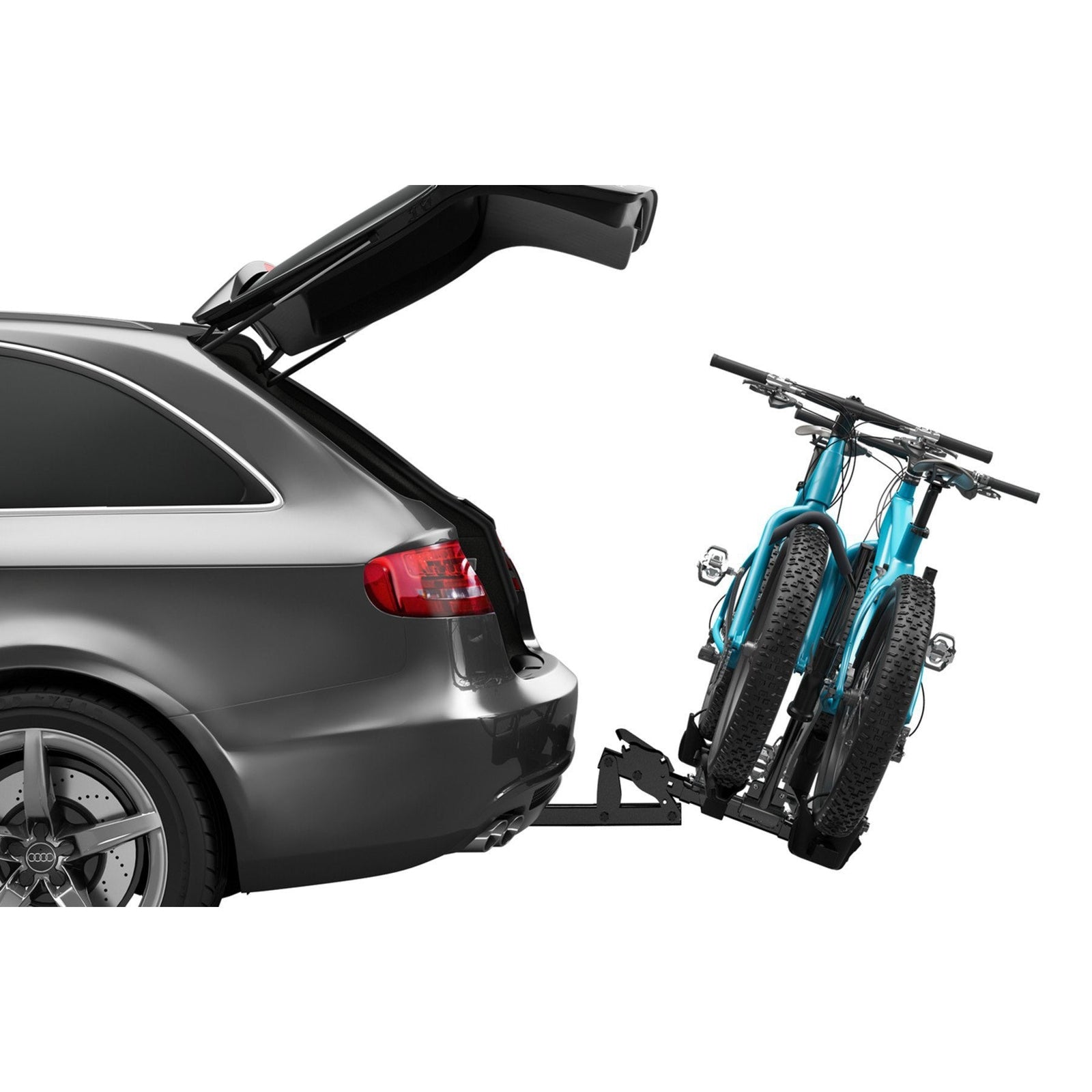 Trailer Hitch Mount Bike Carrier (Platform-Style) - 2 Bikes (Thule T2 Classic 9044)
