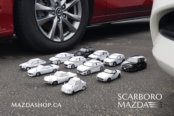 Let's get crafty! Build your own Printable Mazda Papercraft!