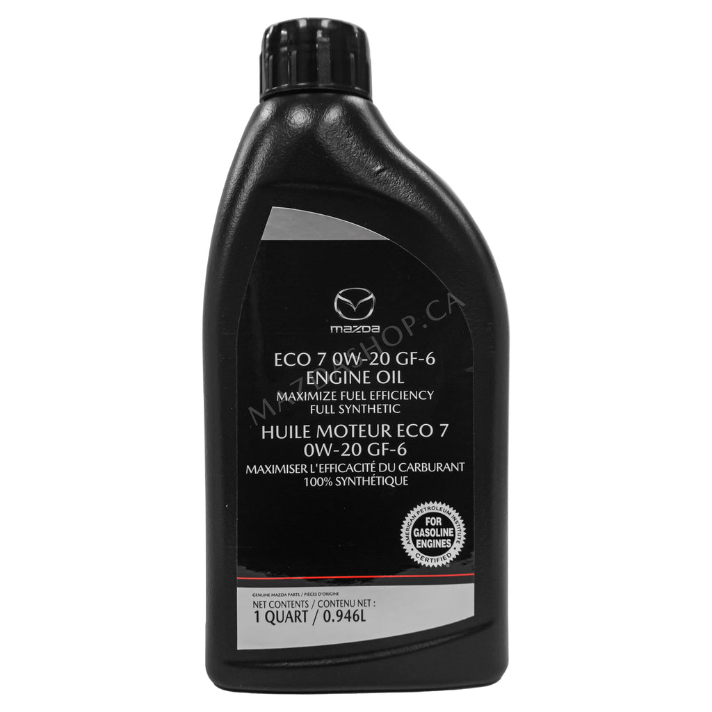 Engine Oil, Full Synthetic (0W-20, ECO 7, GF-6) | Mazda