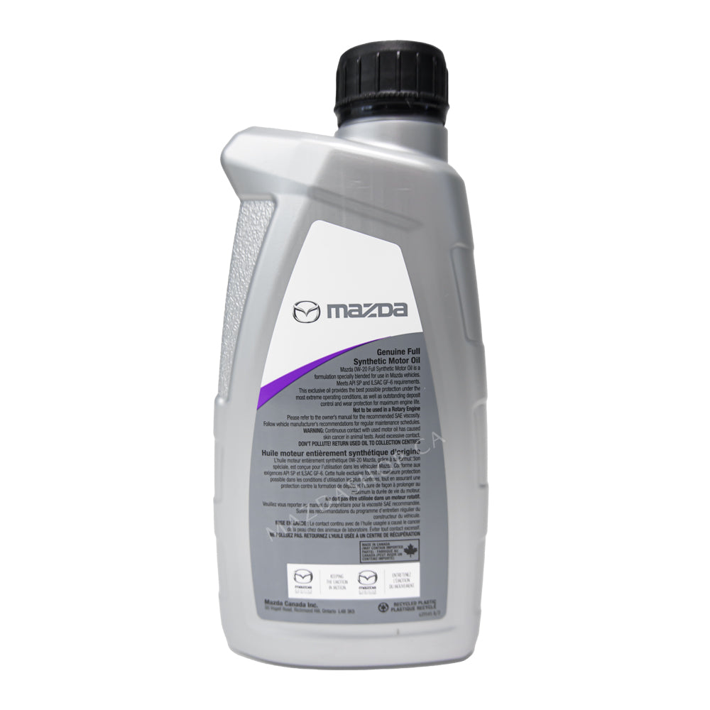 Engine Oil, Full Synthetic (0W-20) | Mazda