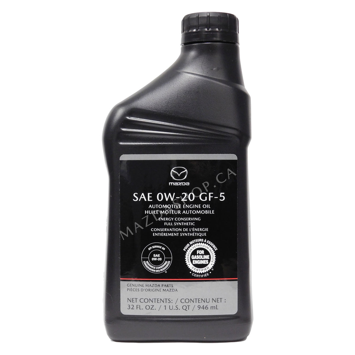 Engine Oil, Full Synthetic (GF-5) | Mazda (SAE 0W-20)