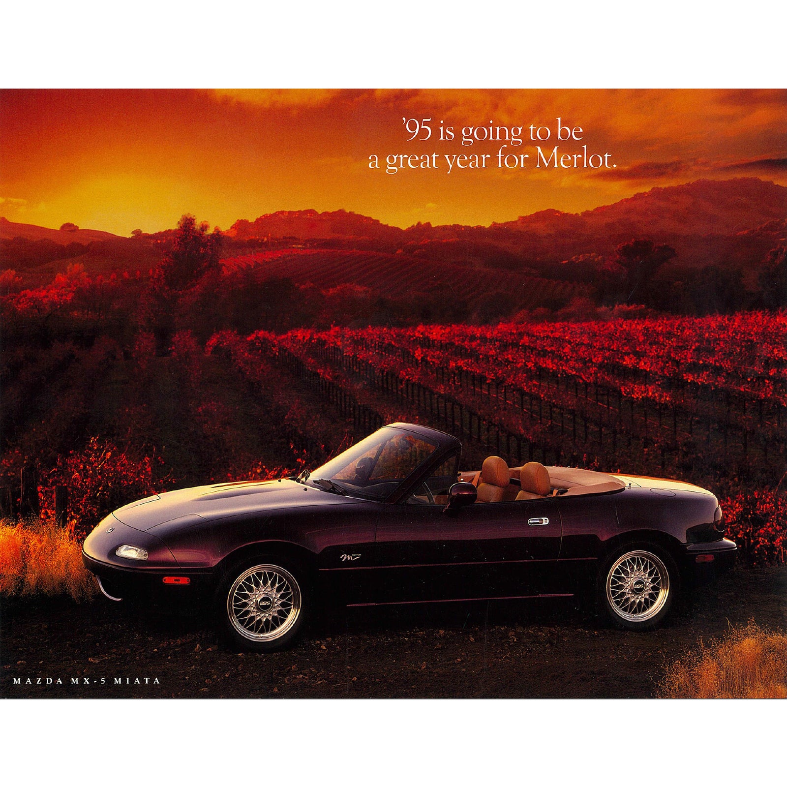 Center Cap, Mazda × BBS | Mazda MX-5 (1995)