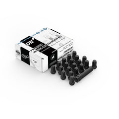 Wheel Nut Set (20+1 pcs) — 6-Spline in Gloss Black (19/21mm) | OE+ Wheel Nut Set (20+1 pcs) — 6-Spline in Gloss Black (19/21mm) | OE+