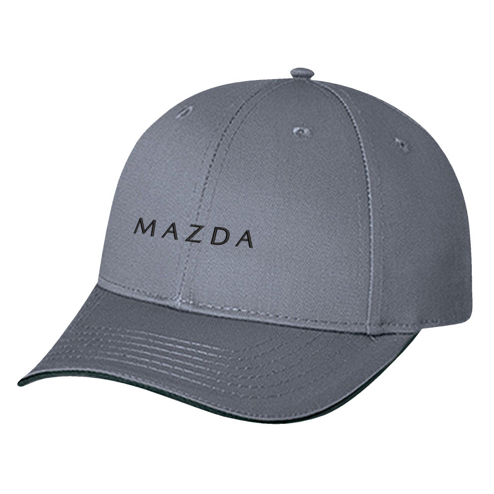 Cap — Heavyweight Brushed Cotton Drill (Charcoal) | Mazda