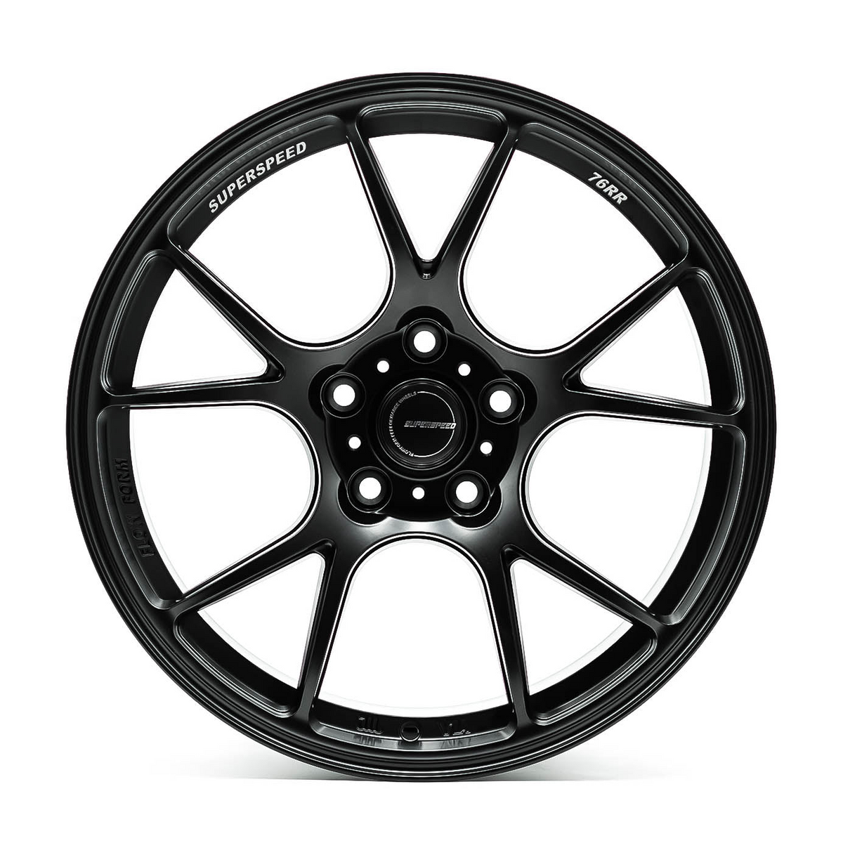 Superspeed FlowForm 76RR Alloy Wheel (Matte Black) — 18"