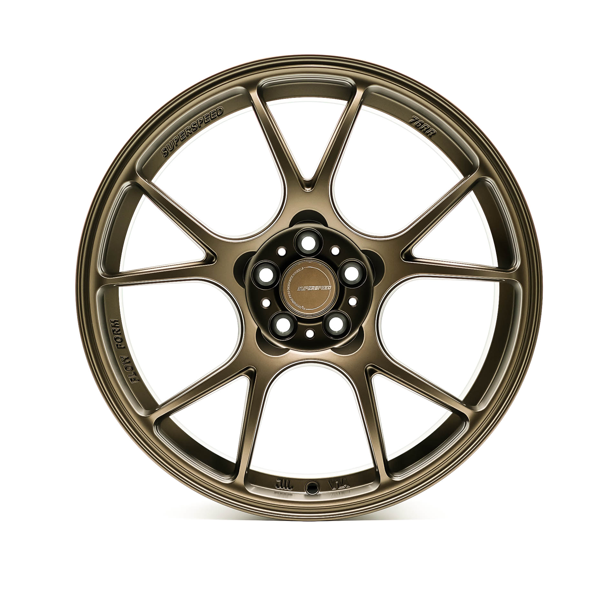 Superspeed FlowForm 76RR Alloy Wheel (Satin Bronze) — 18"