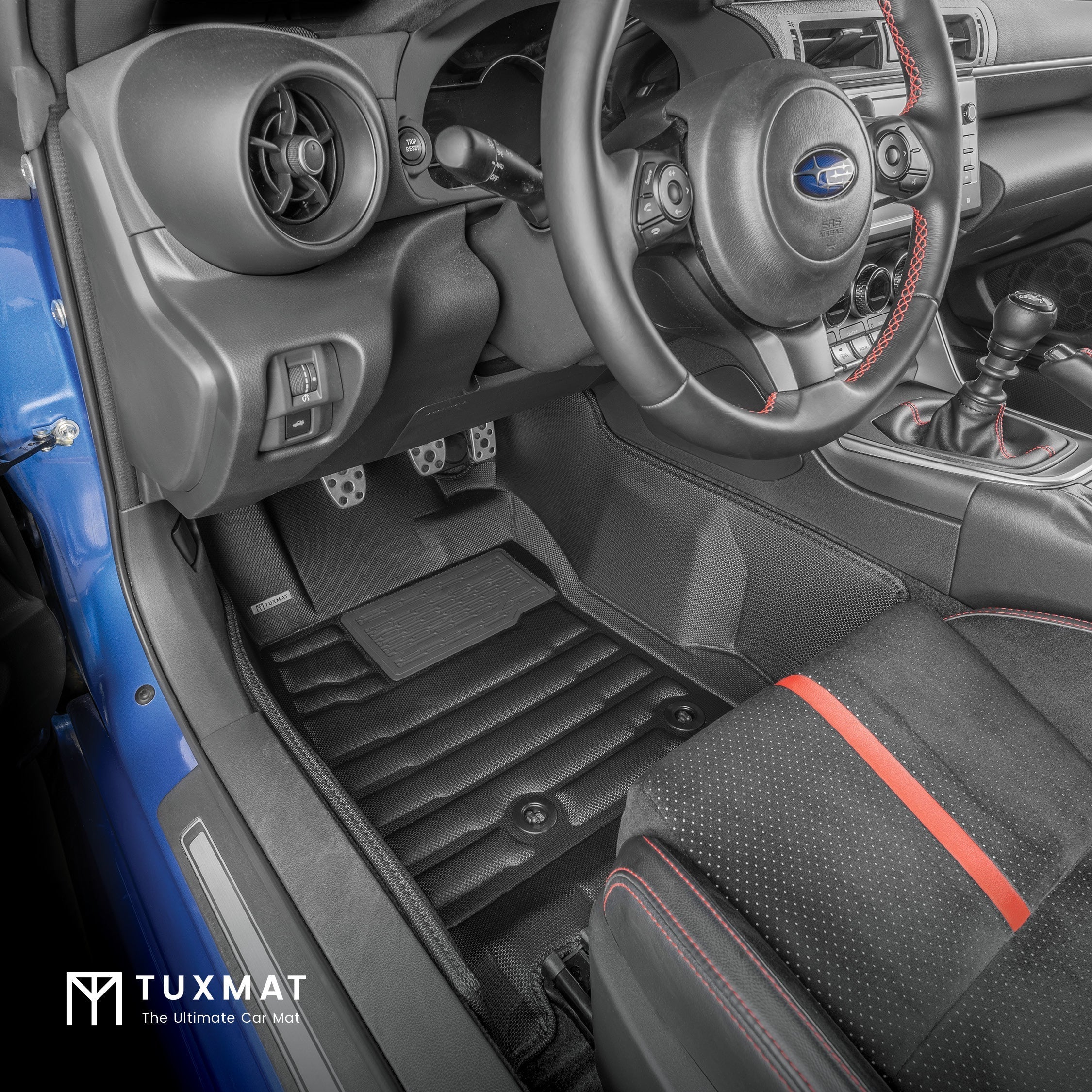 TuxMat Floor Mats (Front & Rear), Toyota GR86 (2022-2024) - Mazda Shop