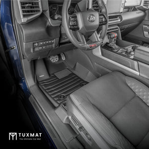 TuxMat Floor Mats (Front & Rear) | Toyota Tundra CrewMax or Hybrid (2022-2024)