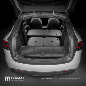 TuxMat SuperTrunk Mat with Seatback Protection | Tesla Model X (2022-2024)
