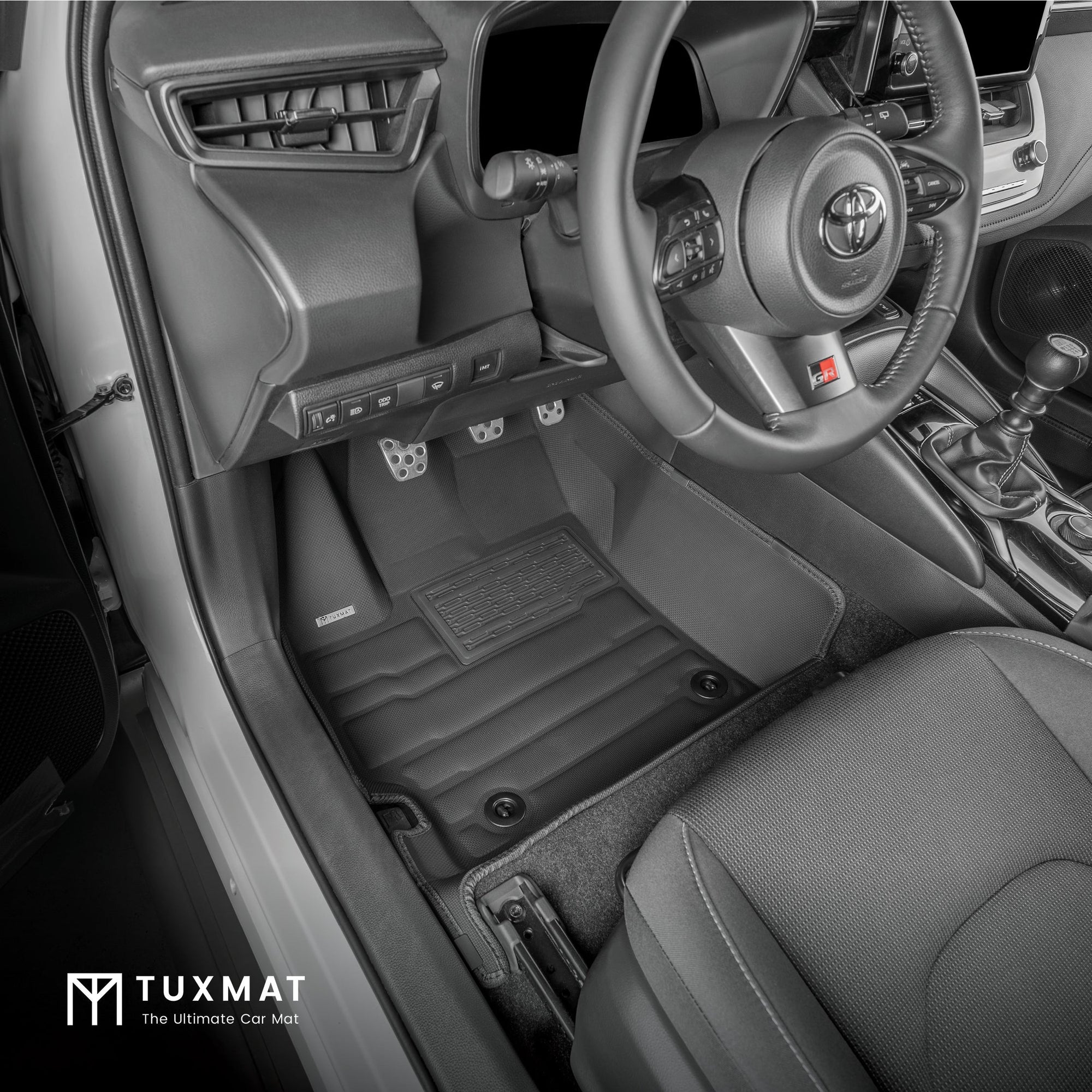 TuxMat Floor Mats (Front & Rear) | Toyota GR Corolla (2023-2024)