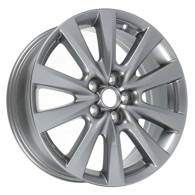 Mazda3 OEM Alloy Wheel, Design 169 (Silver Metallic) — 18" | Mazda3 Sedan (2019-2025)