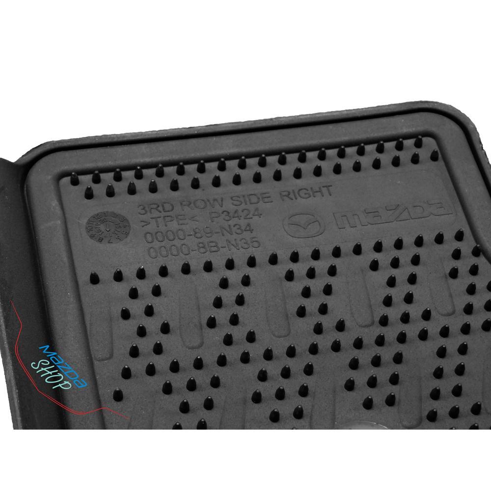 All-Weather Floor Mats (1st, 2nd & 3rd Rows) | Mazda CX-9 (2016-2018)