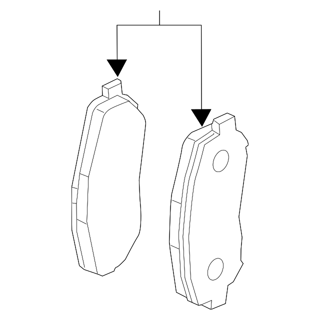 Brake Package, Front: Pads, Rotors & Attachment Kit | Mazda3 Sedan & Hatchback, Mexico-Built (2019-2024)