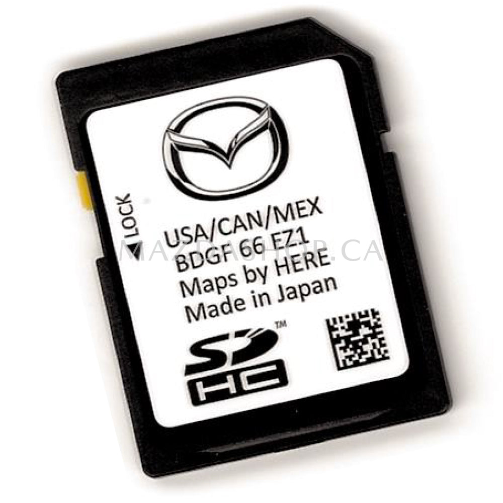 Satellite Navigation SD Card | Mazda3 Sedan &amp; Hatchback (2019-2024)