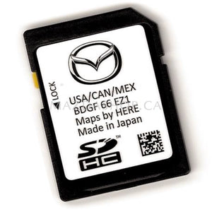 Satellite Navigation SD Card | Mazda3 Sedan & Hatchback (2019-2024)