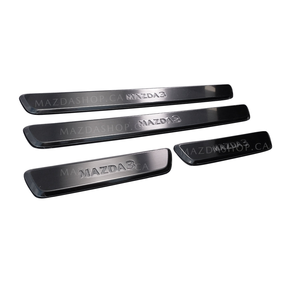 Door Sill Trim Plates (Illuminated) | Mazda3 Sedan &amp; Hatchback (2019-2025)