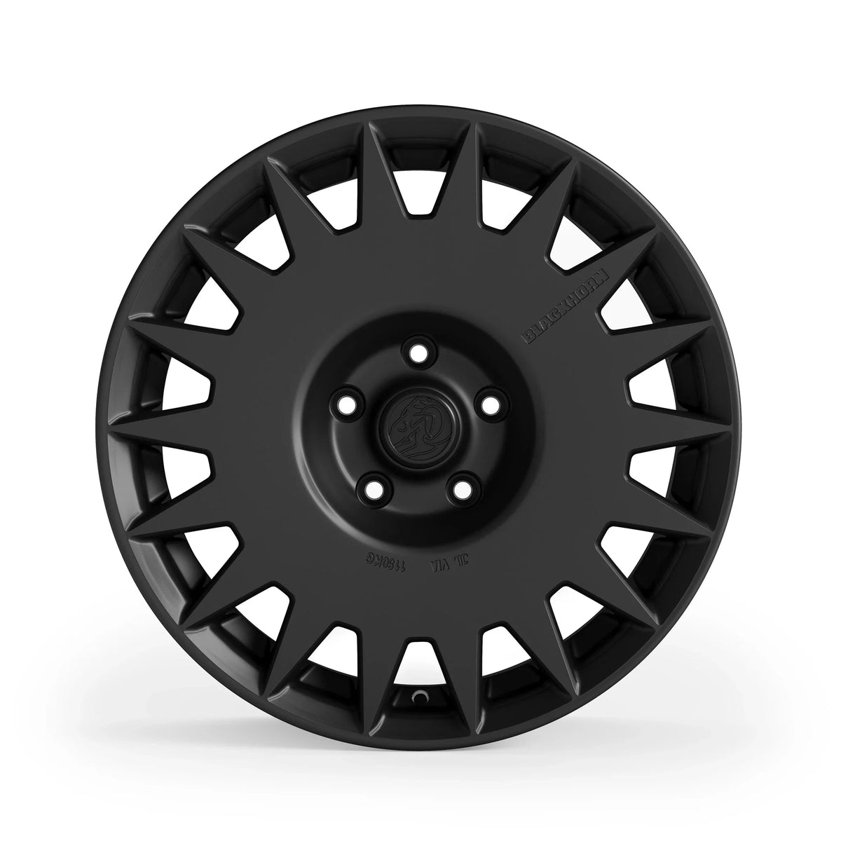 Blackhorn GR17 Alloy Wheel (Obsidian | Matte Black) — 17"