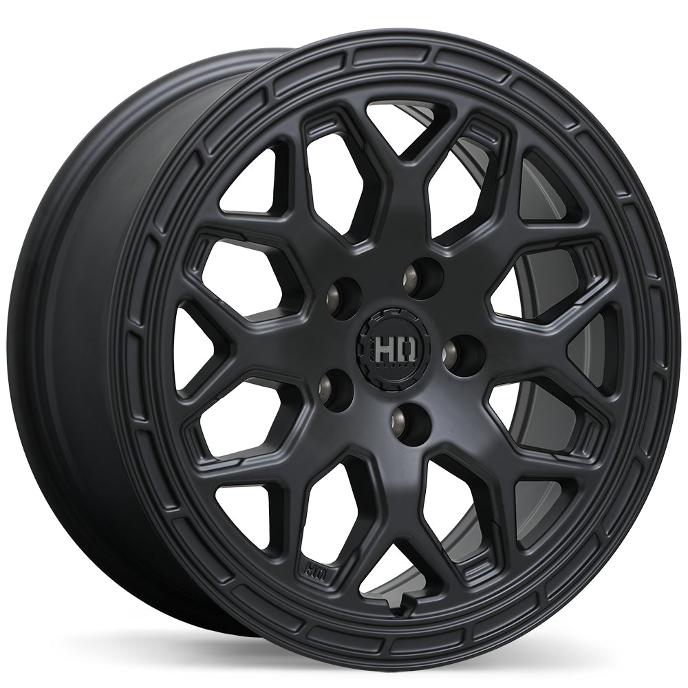 Fast Wheels HD Series BANDIT Alloy Wheel (Matte Black) — 17", 18", 19"