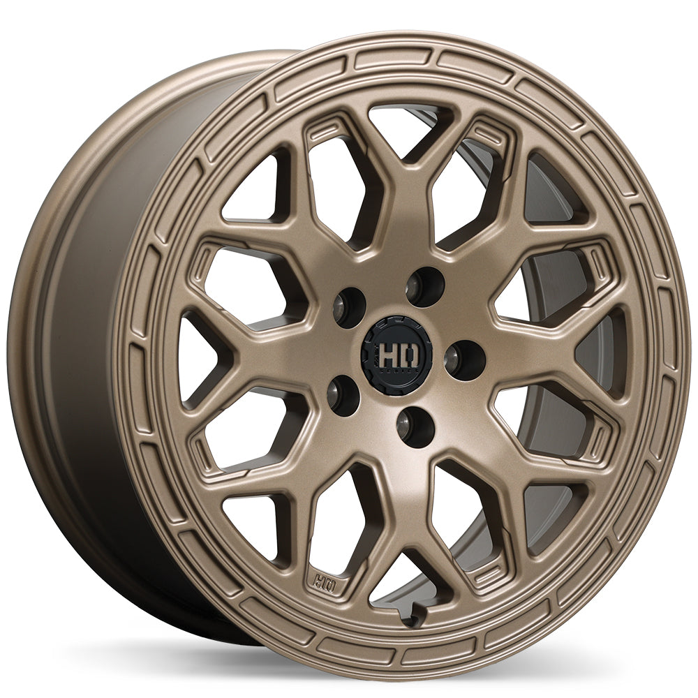 Fast Wheels HD Series BANDIT Alloy Wheel (Satin Bronze) — 17", 18", 19"