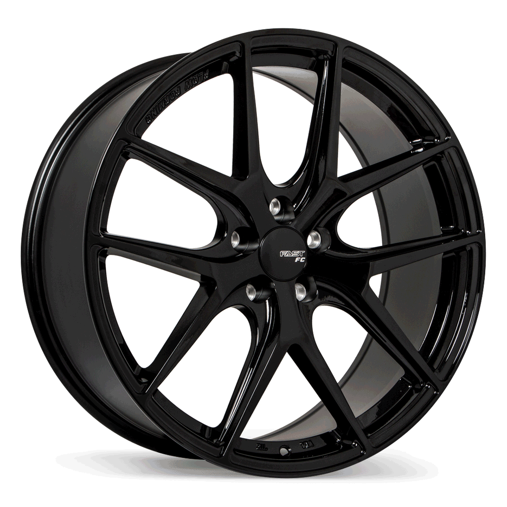 Fast Wheels FC04 Alloy Wheel (Metallic Black) — 17", 18", 19", 20"