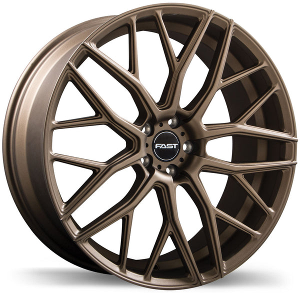Fast Wheels VYBZ Alloy Wheel (Textured Bronze) — 18, 19