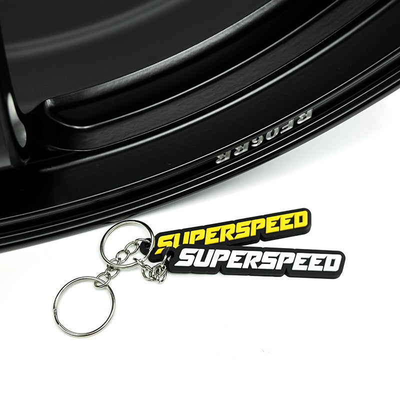 Keychain, 3D Logo | Superspeed Wheels
