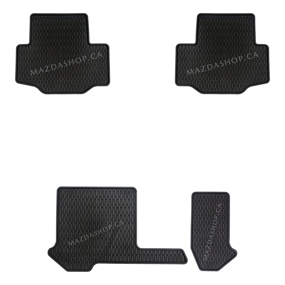 All-Weather Floor Mats (1st, 2nd & 3rd Rows) | Mazda CX-90 (2024)