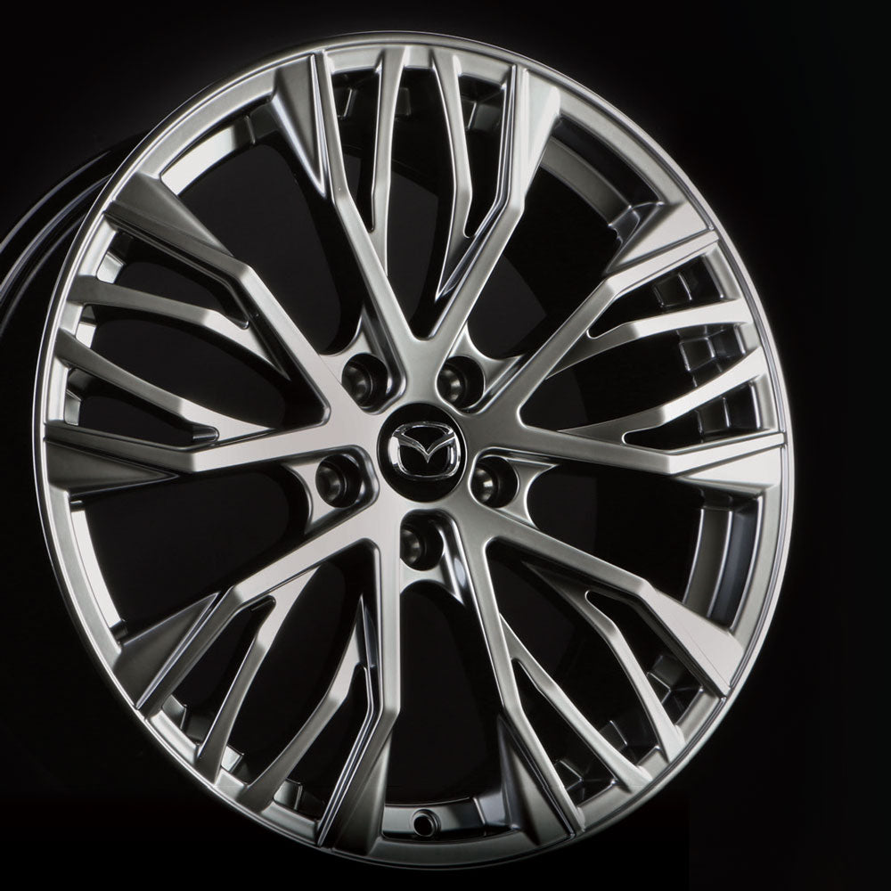 Mazda M014 Alloy Wheel (Dark Hyper Silver) — 18", 19" | Full Set of Four [BLEMISHED]