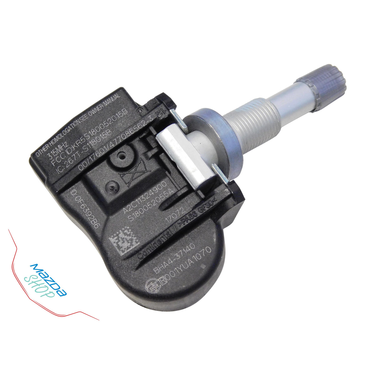 Mazda Tire Pressure Monitoring Sensor & Fastening Nut (TPMS) | Mazda2 (2011-2014)