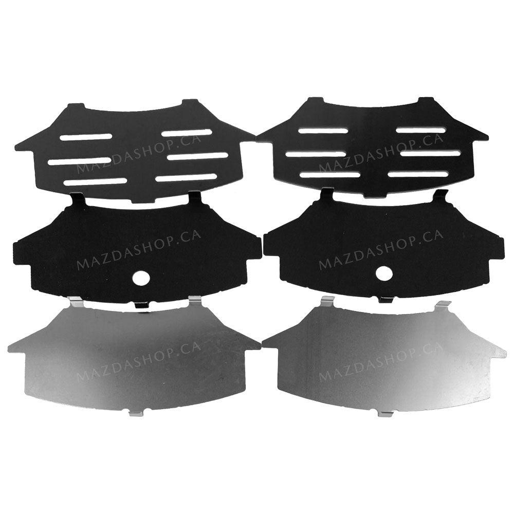 Brake Package, Front: Pads, Rotors & Attachment Kit | Mazda MX-5 (2006-2015)