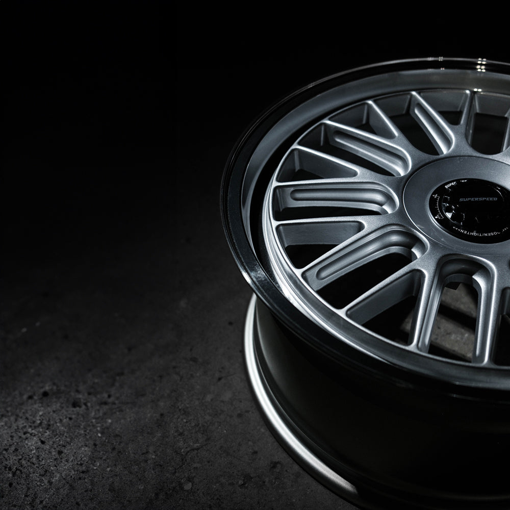 Superspeed FlowForm RF01 NEO Alloy Wheel (Machined Lip Silver) — 18", 19"