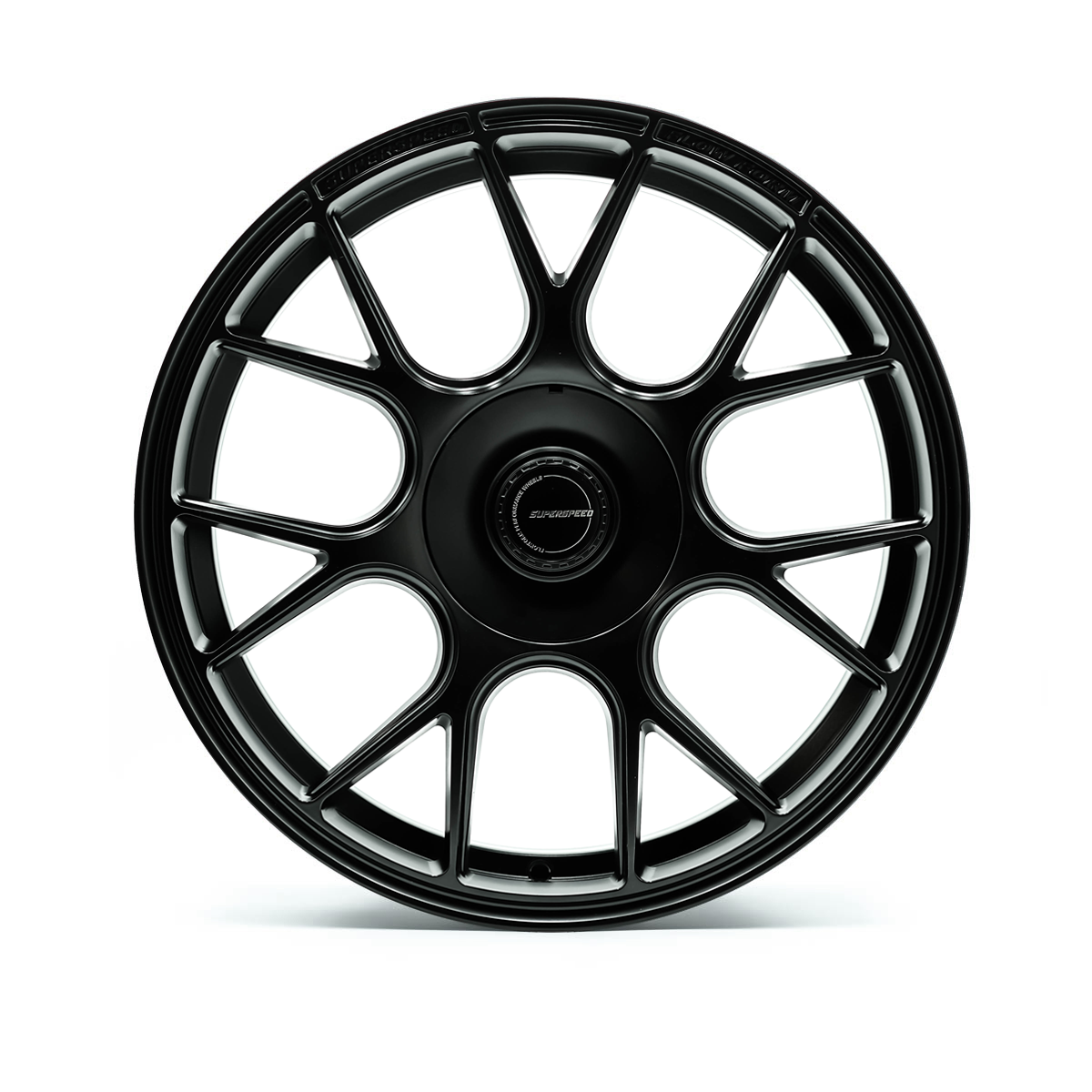 Superspeed FlowForm RF01 Progressive Alloy Wheel (Matte Black) — 18", 19"